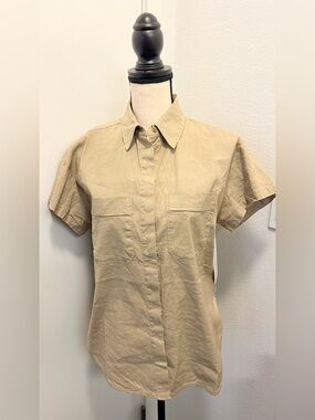 New with tag Athleta paradise oversized short sleeve shirt size XXS (medium)